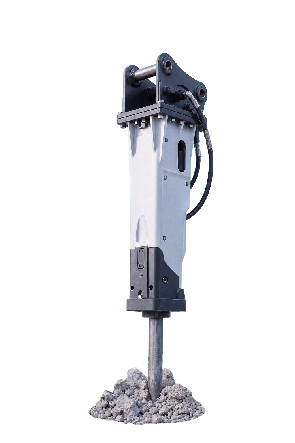 Hydraulikhammer als Anbaugerät